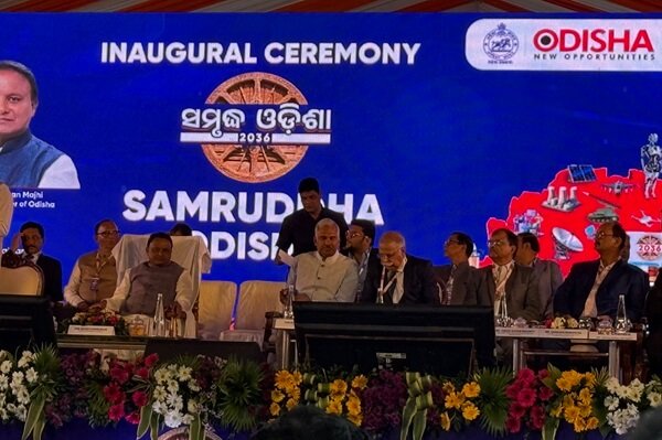 Samruddha Odisha 2036 event dais